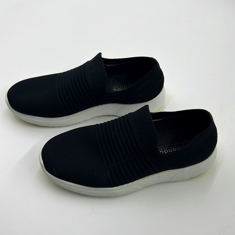 Blondo Waterproof Slip-On Black Sneakers